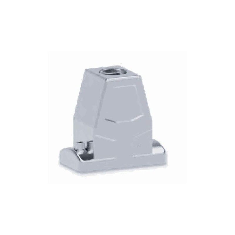 Capot 10B, Aluminium moulé sous pression, acier inoxydable, IP68/IP69K, Sortie verticale, PG16